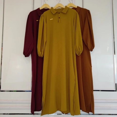 Alifa Shop - Gamis Syari/Gamis Crinkle/Gamis Kondangan/Gamis Pesta/Gamis Kerah/Gamis Pribad 01