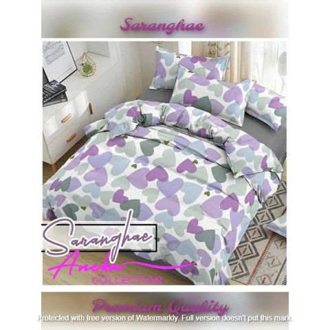 Aneka Collection - SPREI 120 KATUN DISPERSE KASUR NO 3 UKURAN SINGLE - SARANGHAE