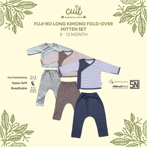 CUIT Setelan Anak Laki-laki Kimono Fujiro Set - Piyama Bayi