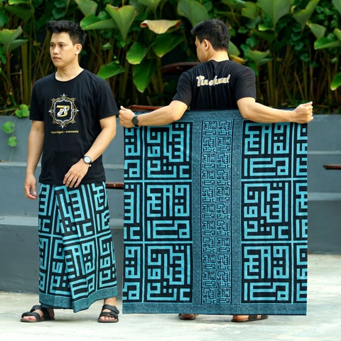 Khisna collection - Sarung dewasa print motif kufi best seller