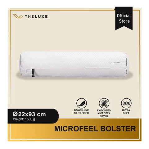 The Luxe - Bolster Microfeel 22x93cm