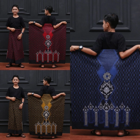 Kois Batik - SARUNG ANAK REMAJA BAGUS BANGET SD SMP MOTIF JARING