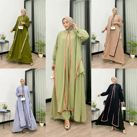 Kois Batik - NEW GAMIS ABAYA AZARA