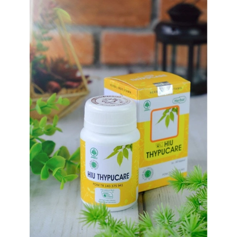 Herbal Indo Utama - HIU THYPUCARE Obat Herbal Tipes Herbal Indo Utama Isi 60 Kapsul