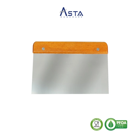 Asta Scraper Pemotong Adonan Cutter Spatula Stainless Asta Serbaguna Lebar 20 cm