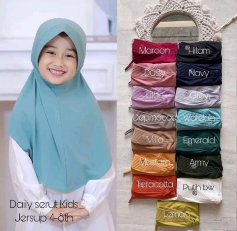 Fisky Collection - Hijab Anak Serut Daily (Buy 1 get 1)