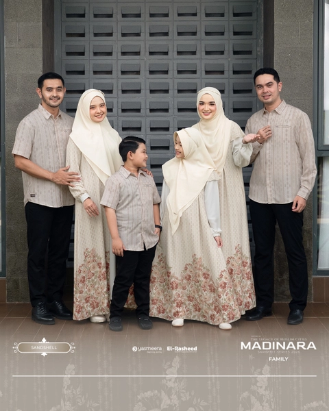 Yasmeera Official - SARIMBIT 2026 MADINARA SERIES WARNA SANDSHELL