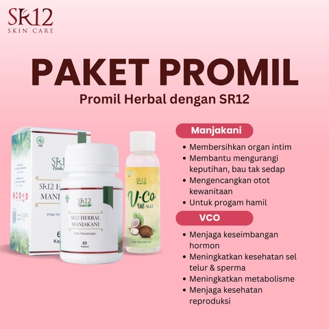 SR12 Paket Promil Manjakani Dan VCO
