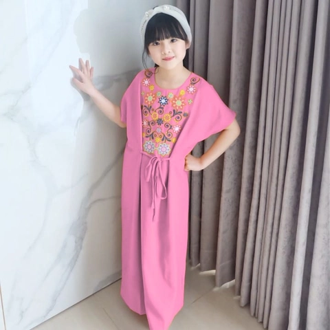 astro - kaftan anak bordir 11-14 thn realpict