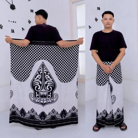 Batik Mafaza - Sarung Batik Modern Kekinian Baru Keren Motif gunungwayang
