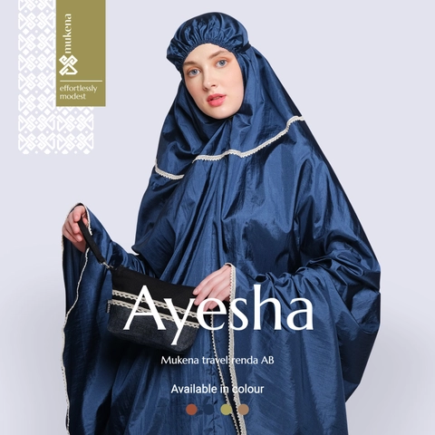 DS Modest - Mukena Travel Renda Atas Bawah - Ayesha
