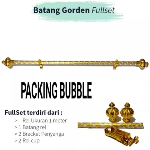 Galeripuko - TIANG HORDENG SET KOMPLIT / BESI BATANG GORDEN REL PIPA