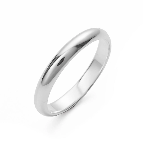 1901 Jewelry Silver Tunangan Wanita Pria / Cincin Nikah