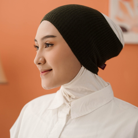 HELAIRINDU - Bandana Rajut Dalaman Ciput Hijab