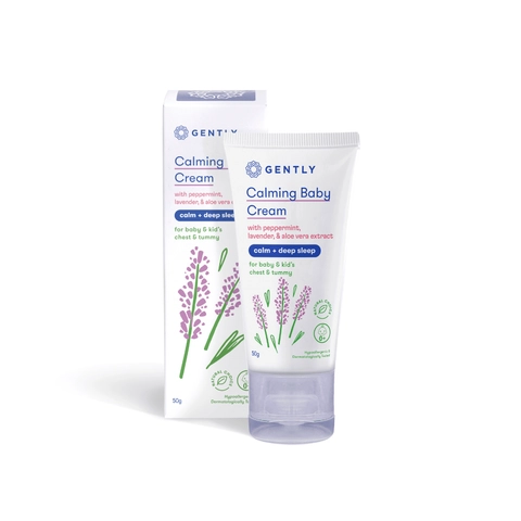 GENTLY - Gently Calming Baby Cream - Krim Penghangat dan Pereda Kolik Bayi