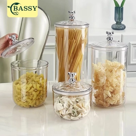 Rizki Electronics - BASSY Toples Kue Kontainer Toples Lebaran HSB787