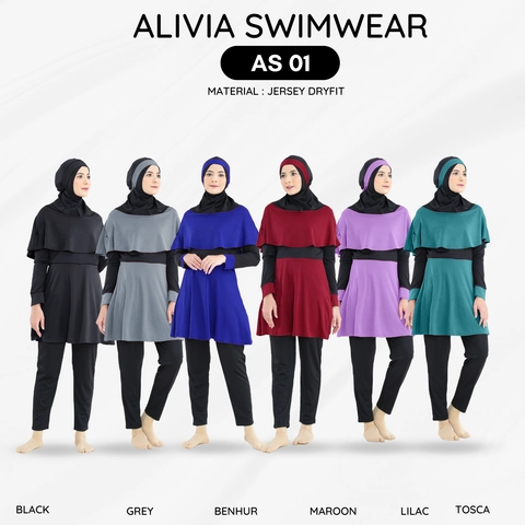 Alivia House - BAJU RENANG ALIVIA AS01