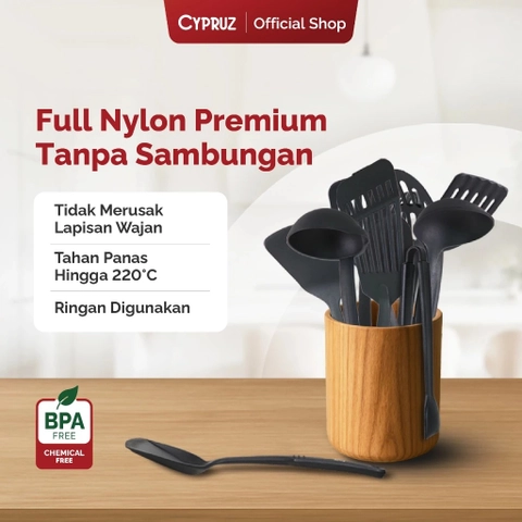 Cypruz Official - Cypruz Utensil All Black Series Turner LUBANG AM-0378