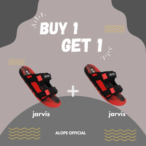 ALOPE OFFICIAL - ALOPE - BUY 1 GET 1 SANDAL SELOP JARVIS TERSEDIA 2 VARIAN WARNA