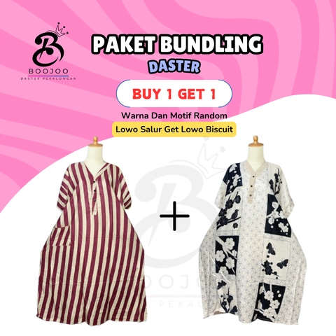 BOOJOO DASTER PEKALONGAN - BOOJOO-PAKET BUY 1 GET 1 LOWO SALUR GET LOWO BISCUIT JUMBO BUSUI FRIENDLY