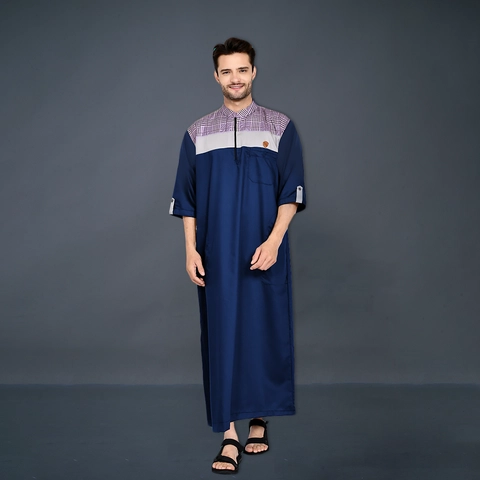 Kawan Muslim - Baju Gamis Muslim Pria Ikhwan Dewasa Bahan Katun Premium Motif Flanel