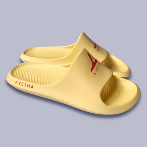 Ayesha Sandal Slide Wanita Eva Pelon Pink Yellow Purple Tosca