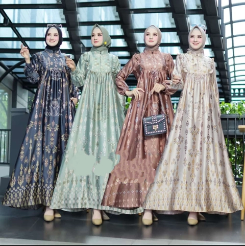 Celin Fashion [TA] - Gamis indah motif