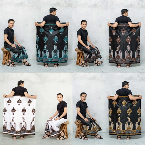 Kois Batik - Sarung batik pria dewasa baru motif jokowi