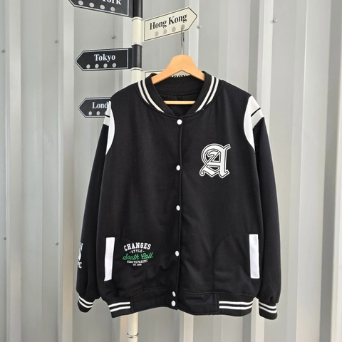 Mirani - A Combie Bahu Baseball - Jaket Pria Varsity Baseball Casual Murah Kekinian