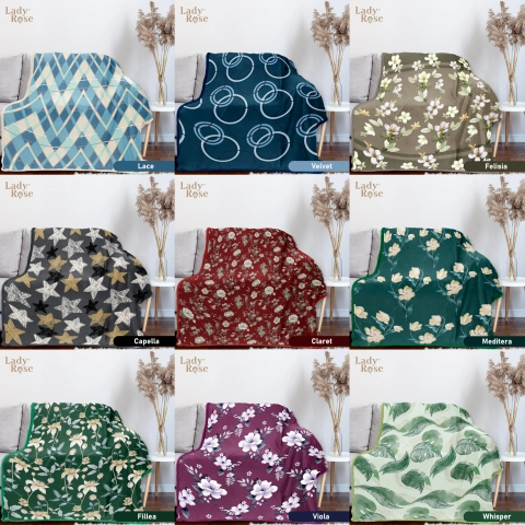 Dylan 19 [TA] - Selimut Lady Rose 160x200