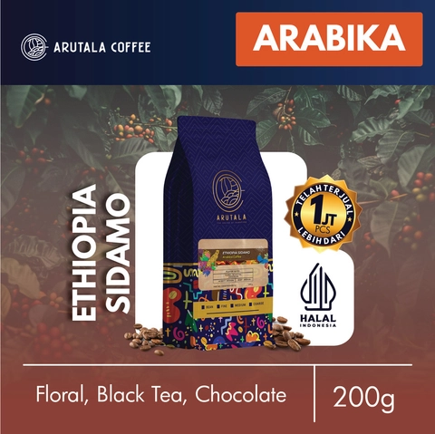 Arutala - Arabika Ethiopia Sidamo 200 gram