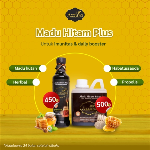 Madu Azzura - Madu Hitam Plus