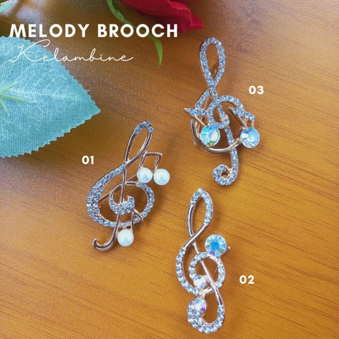 Kelambine - Melody Brooch Bros Melody by Kelambine