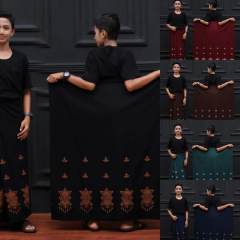 Batik Alfin - Sarung batik anak pakaikat motif lampion bagus banget