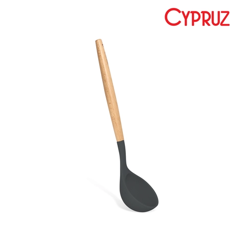 Cypruz Utensil Gg Kayu Kepala Silicone Ladle ABU2 1296X1 AM0932AU