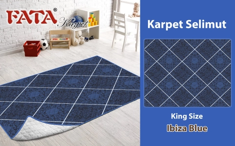 Karpet Selimut Fata 180x200 - Ibiza Blue