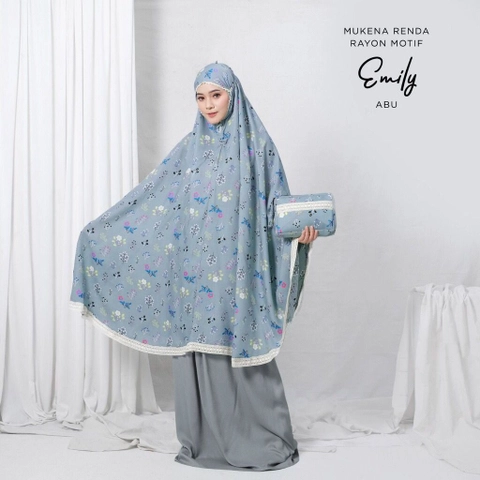 qaydstoreid - MUKENA RENDA DEWASA MOTIF EMILY MB