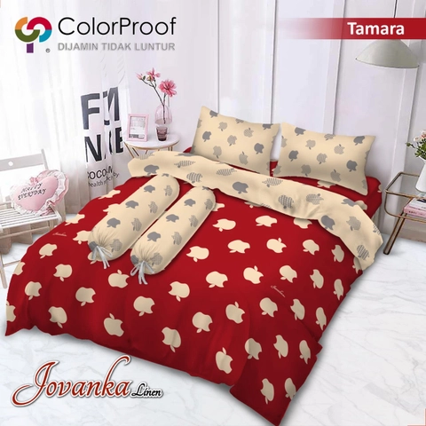 Dylan 19 [TA] - Dylan 19 - Jovanka Bed Cover Sprei Flat King 180X200 By FATA