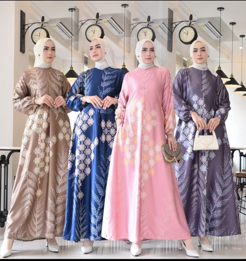 Celin Fashion [TA] - M XL XXL XXXL JUMBO GAMIS ZALIKA MOTIF