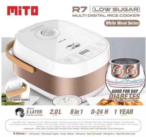 Rizki Electronics - MITO R7 LAW SUGAR RICE COOKER