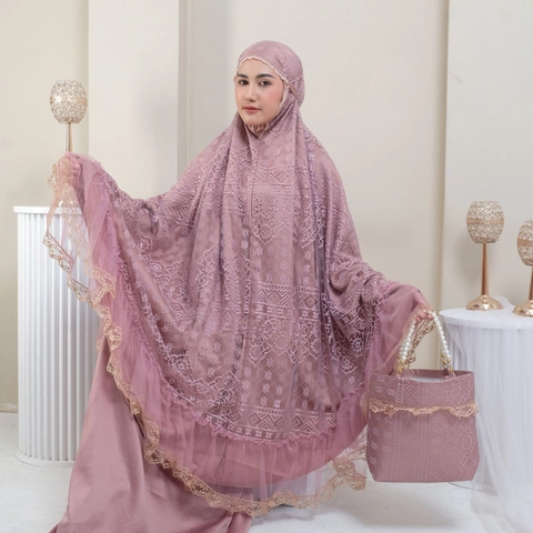 SRIAYU COLLECTION - MUKENA BRUKAT QWINZA 2 NEW BY SRIAYU