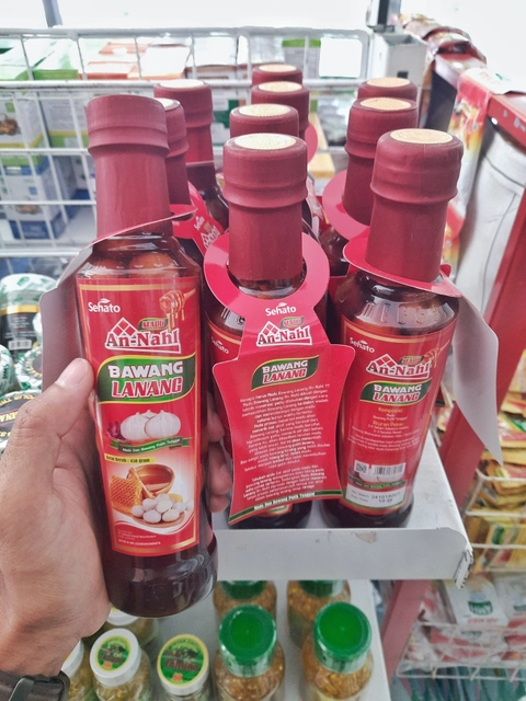Madu Bawang Lanang An Nahl 450 gr - Madu Dan Bawang Putih Tunggal