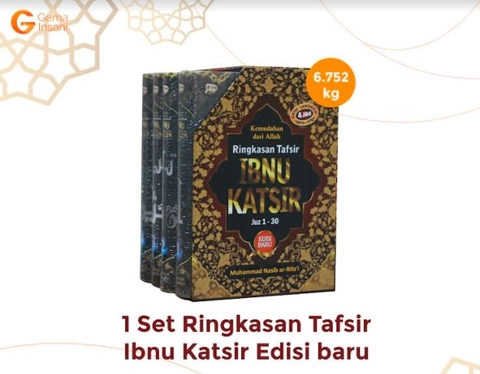 Gema Insani - 1 Set Ringkasan Tafsir Ibnu Katsir Edisi Baru HC