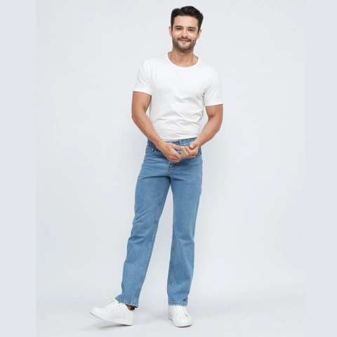 Celana jeans panjang standart / jeans reguler pria celana jeans cowo kuliah kerja elegan