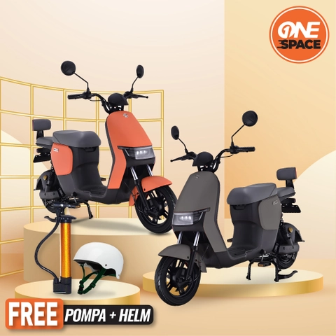 One Space Kendaraan Listrik - SAIGE GT Sepeda Listrik Mopit 48V/20AH