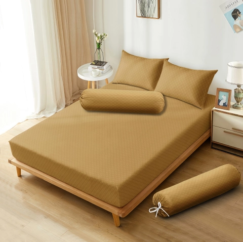 LADY ROSE OFFICIAL - Aloha Max x Ayu Ting Ting Sprei Emboss Golden
