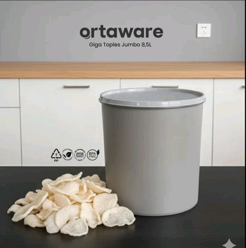 ORTAWARE - Ortaware Toples Jumbo Gentong Giga 8 L Kedap Udata BPA Free