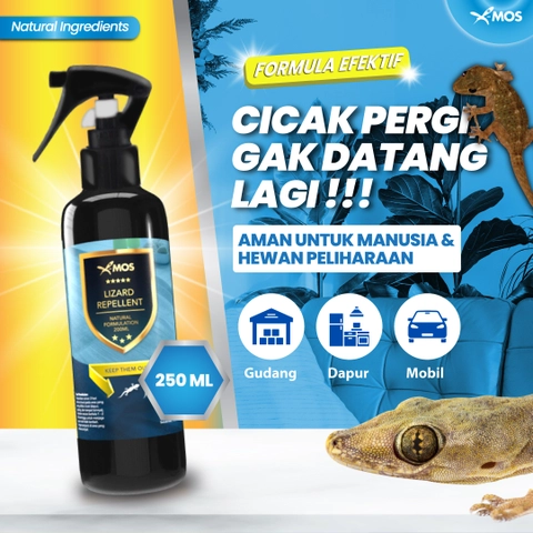 X-MOS Lizard Repellent - Pengusir Cicak Bahan Alami