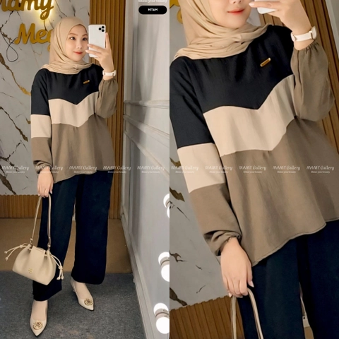 Baju Setelan Wanita Alina Setcel