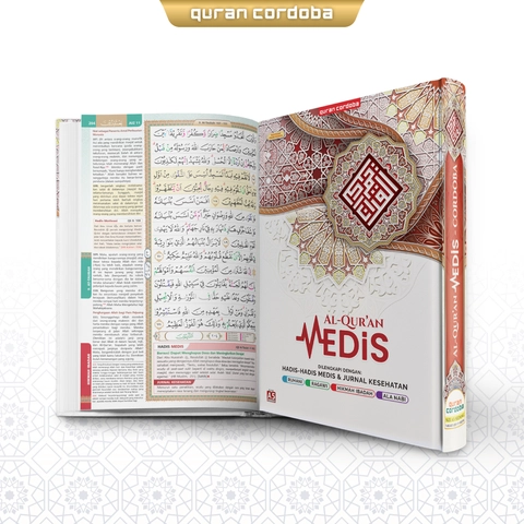 Cordoba - Cordoba Al Quran Medis A4 Besar - Al Quran Terjemah Lengkap dengan Hadis Medis dan Jurnal Kesehatan